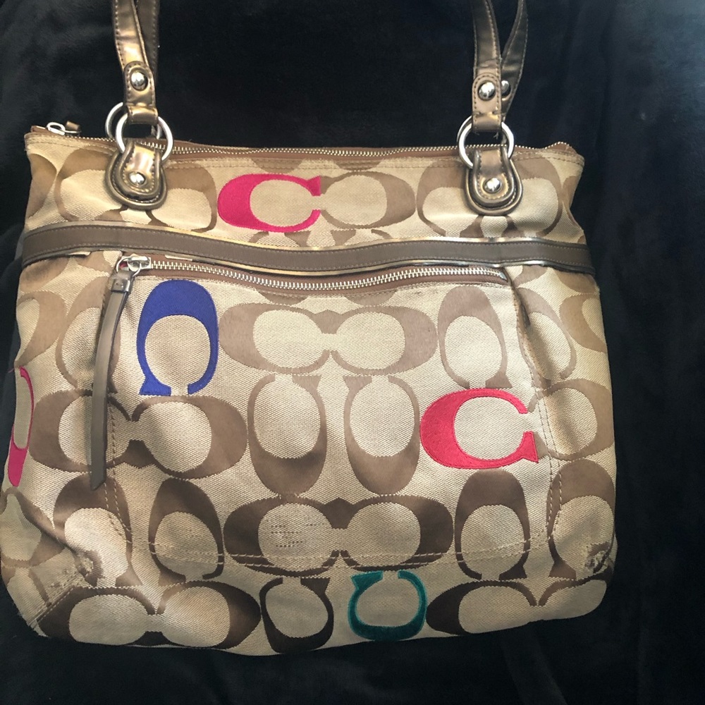 Coach large purse